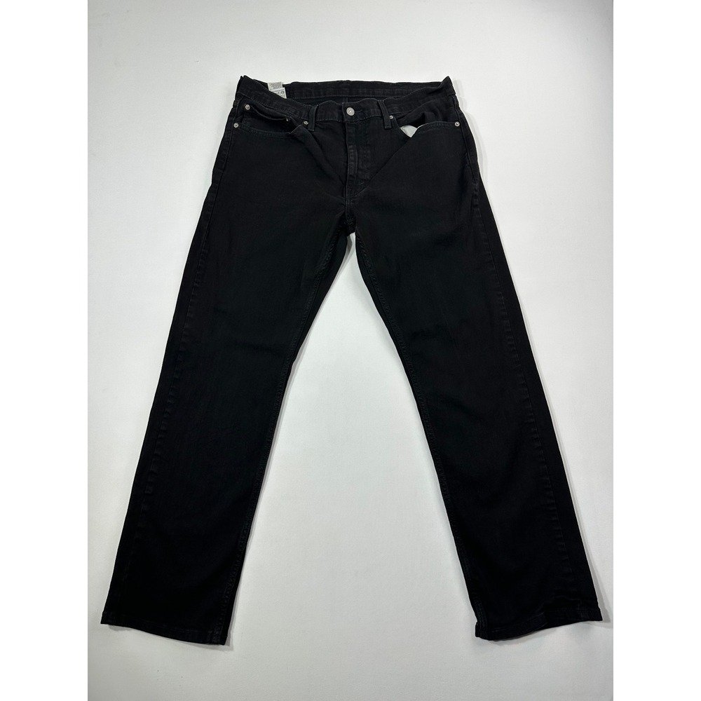 Levis 559 Relaxed Straight Jeans Mens 36x30 Black Denim Pants 00559-0239